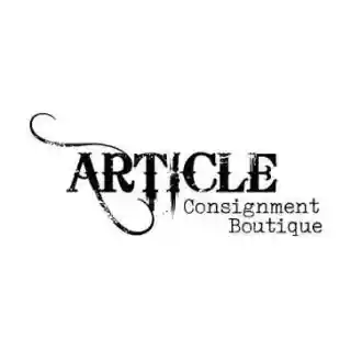 Article Consignment 