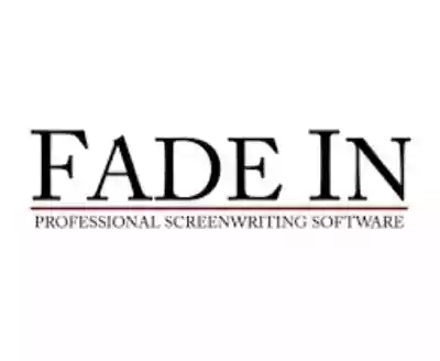 Fade In Professional Screenwriting Software