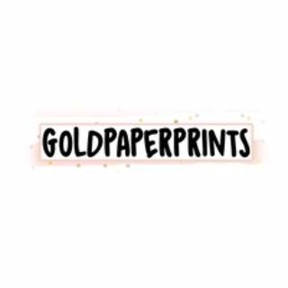 GoldPaperPrints logo