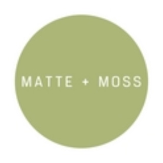 Matte + Moss  logo