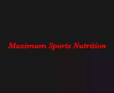 Maximum Sports Nutrition