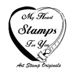 My Heart Stamps For You logo