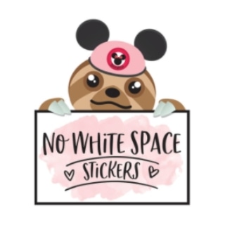 No White Space Stickers