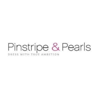 Pinstripe & Pearls logo