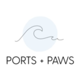 PORTS + PAWS logo