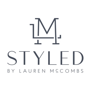 STYLED BY LAUREN McCOMBS logo